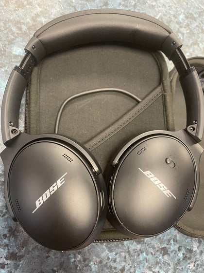 Bose Quiet Comfort Headphones.