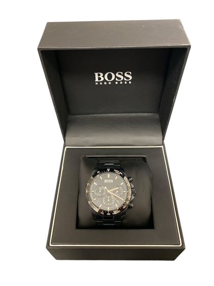 Hugo Boss Mens Watch Stainless Steel Blue Tone