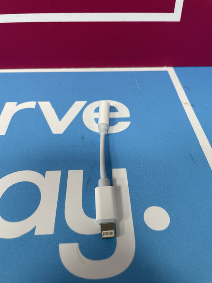 LIGHTNING TO 3.5MM HEADPHONE JACK FOR IPHONE UNBOXED