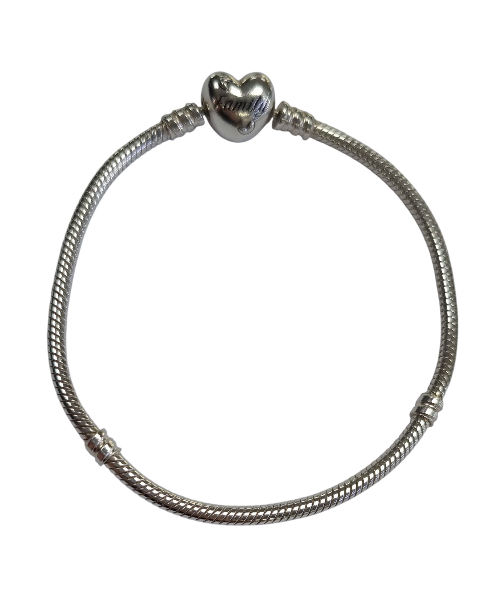 PANDORA 925 SILVER FAMILY TREE BRACELET 19CM