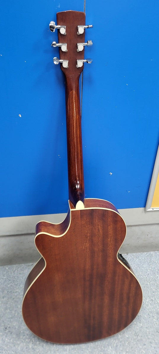 Cort SFX-ME OP Guitar - Semi-Acoustic - Chestnut