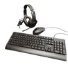 GX Trust Wired Keyboard, Mouse and Gaming Headset Bundle**Unboxed** COLLECTION ONLY