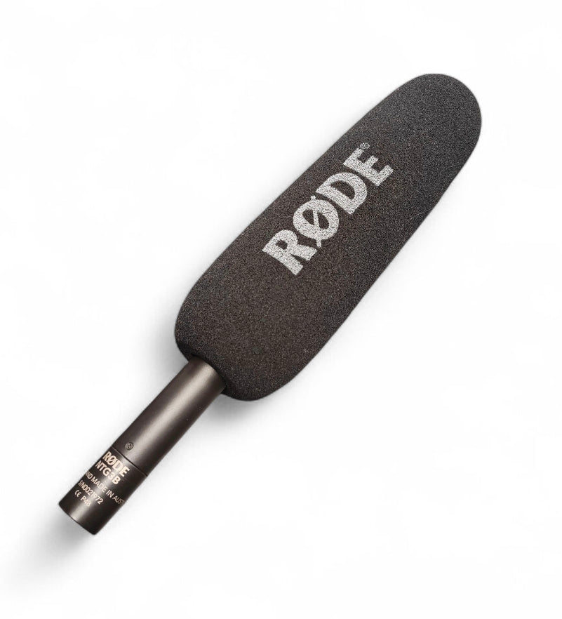 RODE NTG3 Black Precision Supercardioid RF-Bias Condenser Shotgun Microphone**Unboxed**