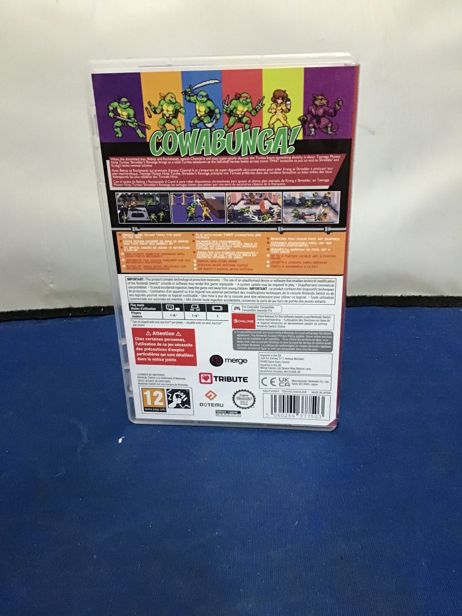 Teenage Mutant Ninja Turtles Shredders Revenge - Nintendo Switch Game