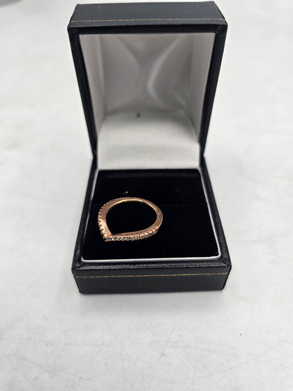 pandora rose wishbone ring