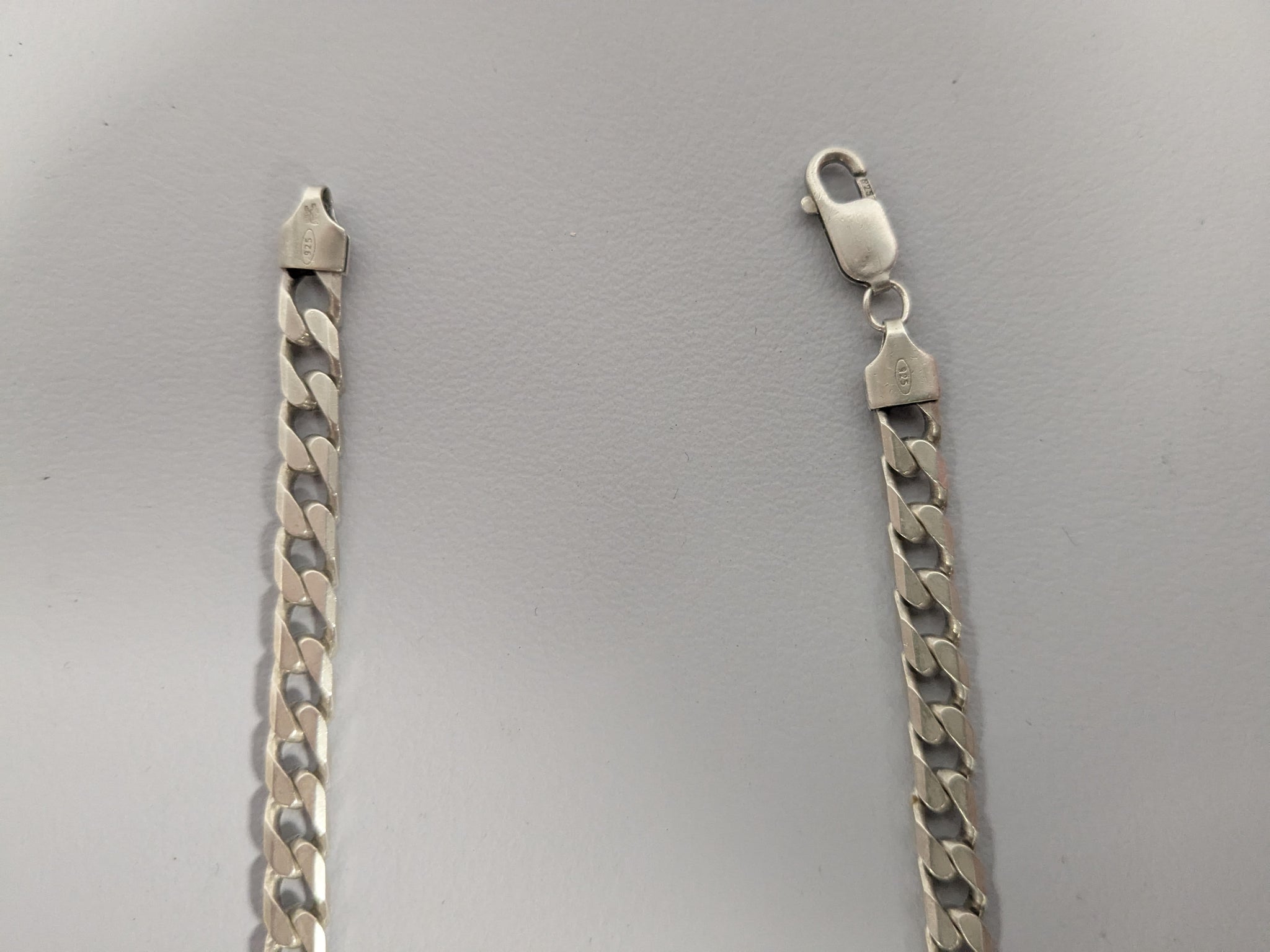 Silver 925 21" Curb Chain