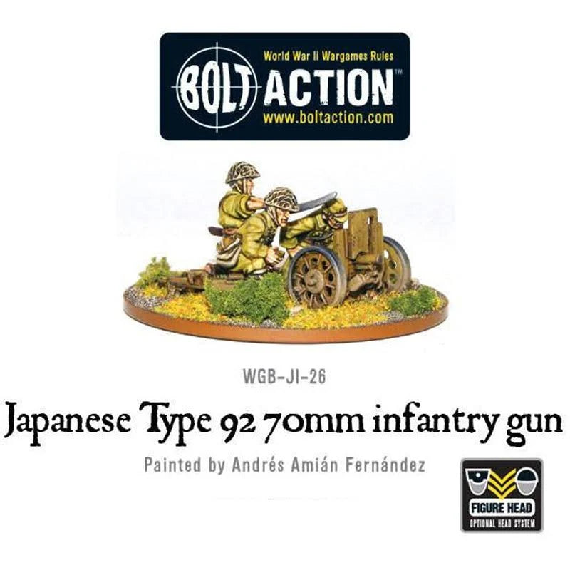 Bolt Action Japanese Type 92 70mm Infantry Gun
