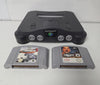 Nintendo 64 Console & 2 Games