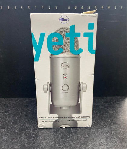 Blue Yeti Silver USB Microphone