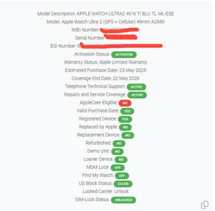 Watch Ultra 2 (Cel)  Natural Titanium, 49mm