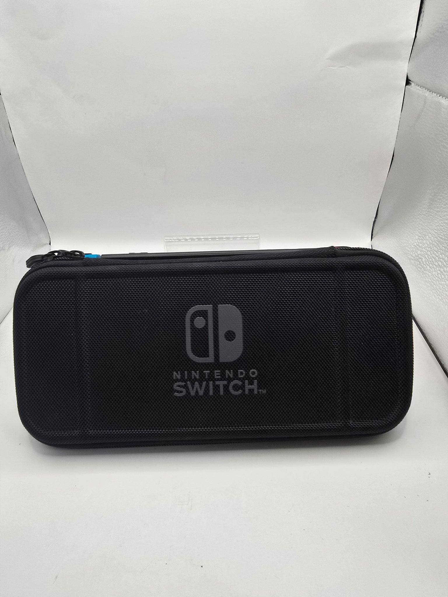 Nintendo Switch (Neon Red/Blue) with case and dock