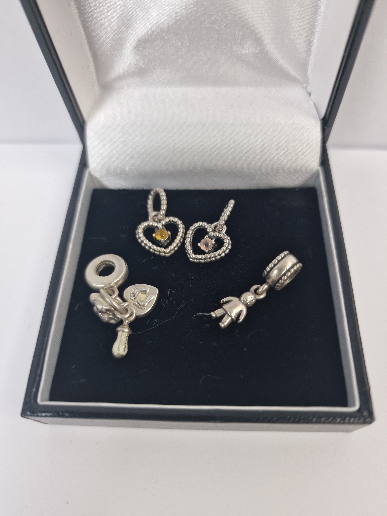 Silver 925 FAMILY 4 Charm Bundle
