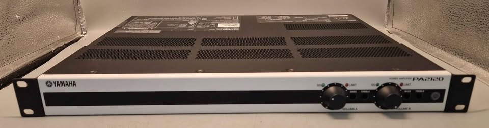 Yamaha PA2120 120W 2 Channel Amplifier with power lead