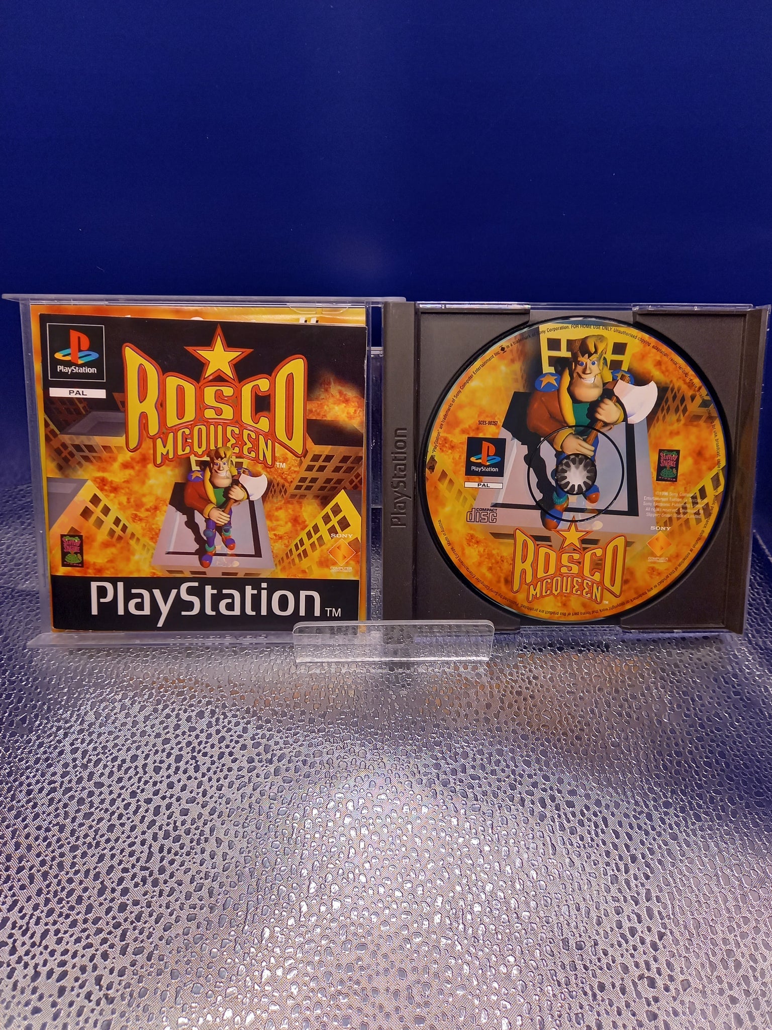 Rosco McQueen Playstation 1 Game With Manual