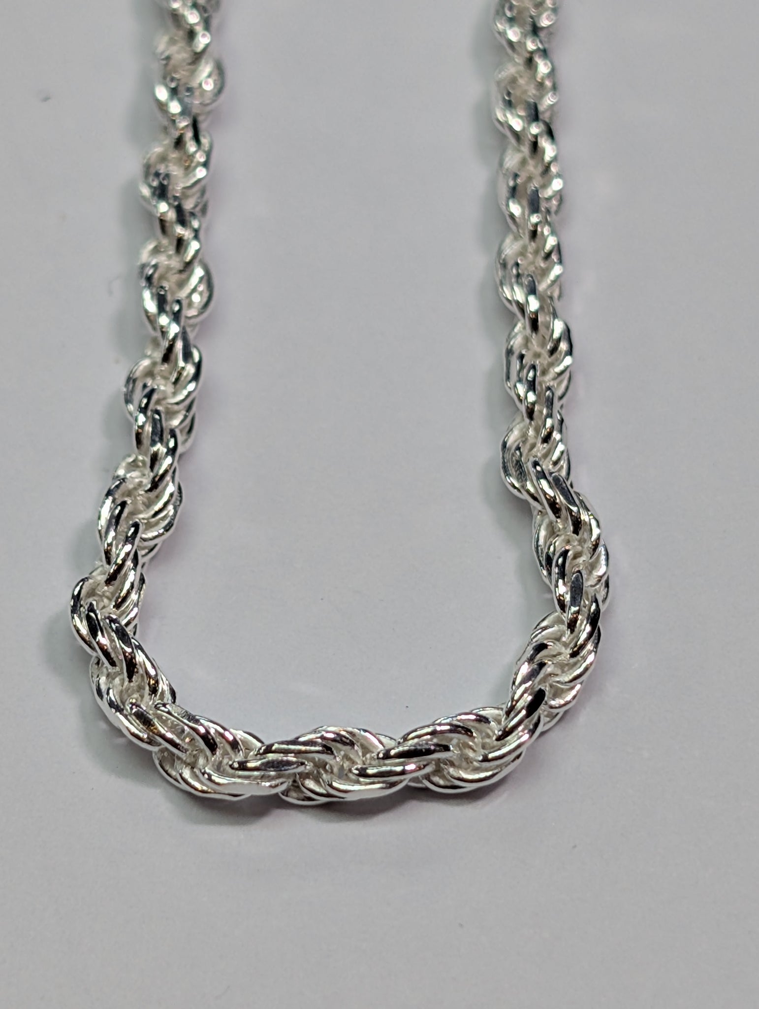 Brand New Silver 925 Rope Chain