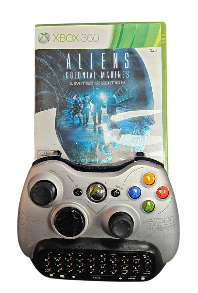 Microsoft XBox 360 250gb with Aliens Colonial Marines - Unboxed