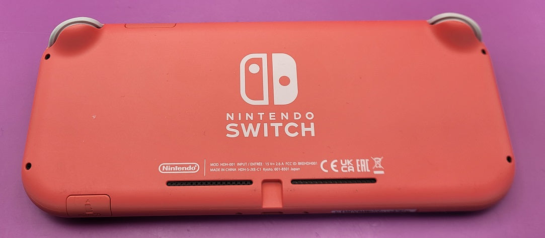 Nintendo Switch Lite Console - 32GB Coral Pink - Unboxed