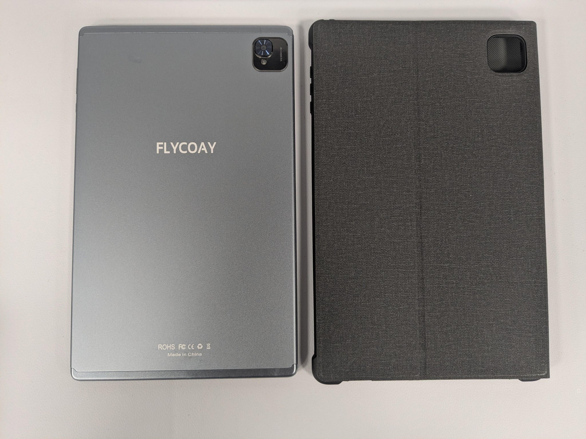 FLYCOAY Tablet 10 inch Android 14 128GB