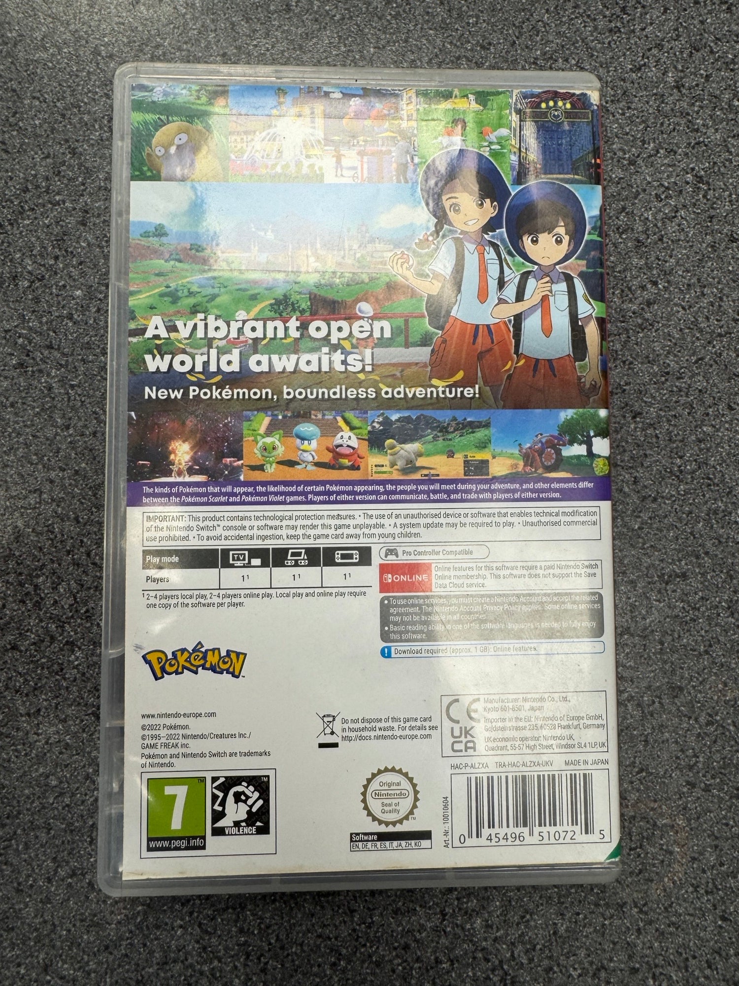 Pokemon Scarlett for Switch