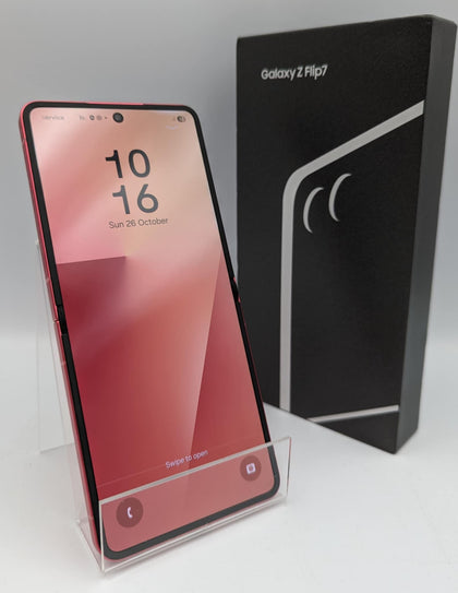 Samsung Galaxy Z Flip7 (SM-F766B) 256GB Coralred, Unlocked A *SEE DISCRIPTION*