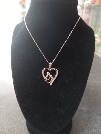 Open Cry Heart Necklace
