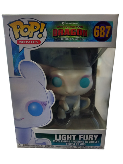 Funko Pop Movies Figure : How To Train Your Dragon 687 Light Fury