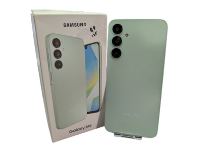 Samsung galaxy A16 mobile phone boxed light green