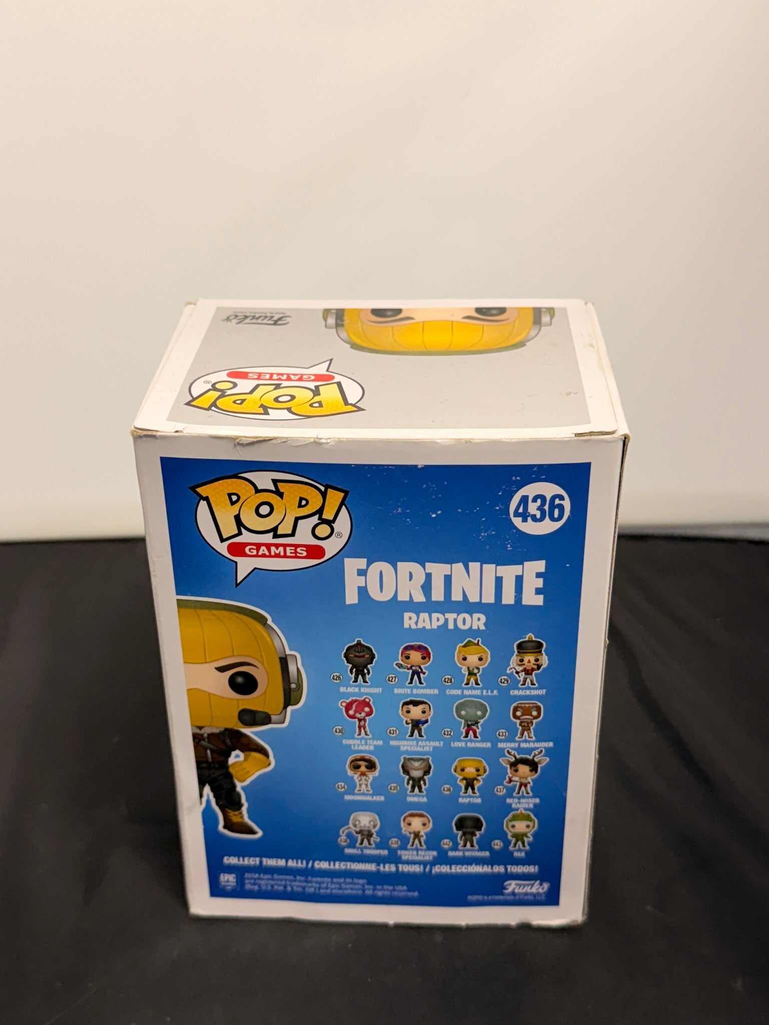 funko pop fornite raptor 436