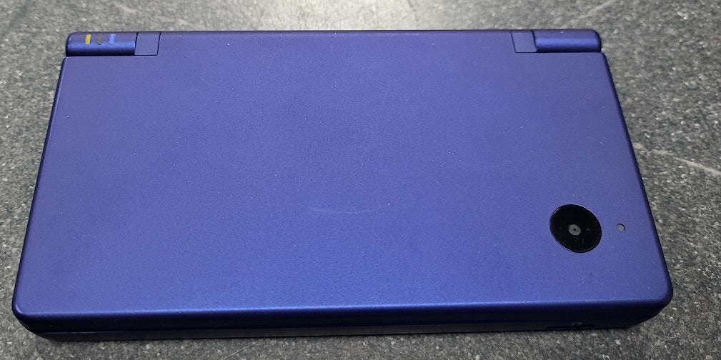 Nintendo Dsi System - Dark Metallic Blue - With 8 Games.
