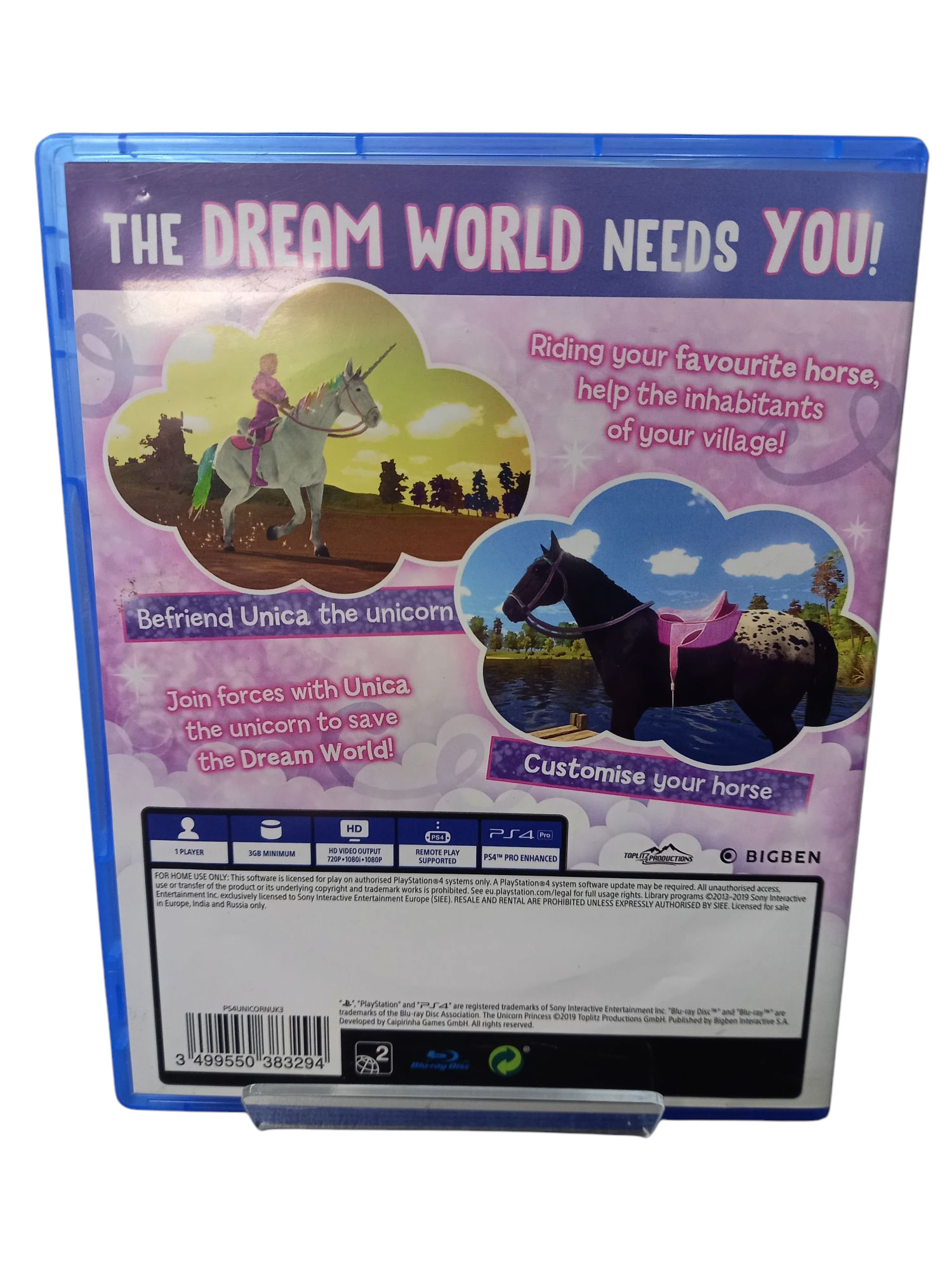 Playstation PS4 The Unicorn Princess