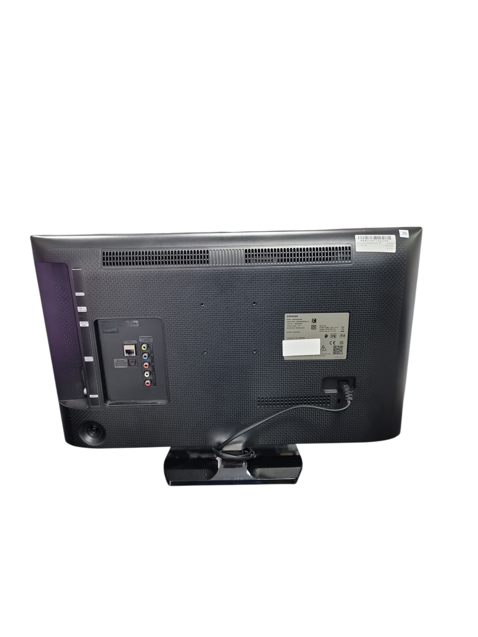 SAMSUNG 24" LCD TV WITH REMOTE ,2X HDMI , 1XUSB,