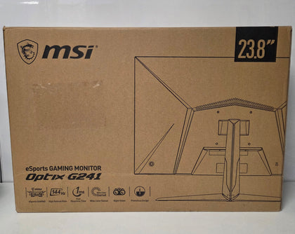 MSI eSports Gaming Monitor Optix G241 Model 3BA41T-006 Boxed