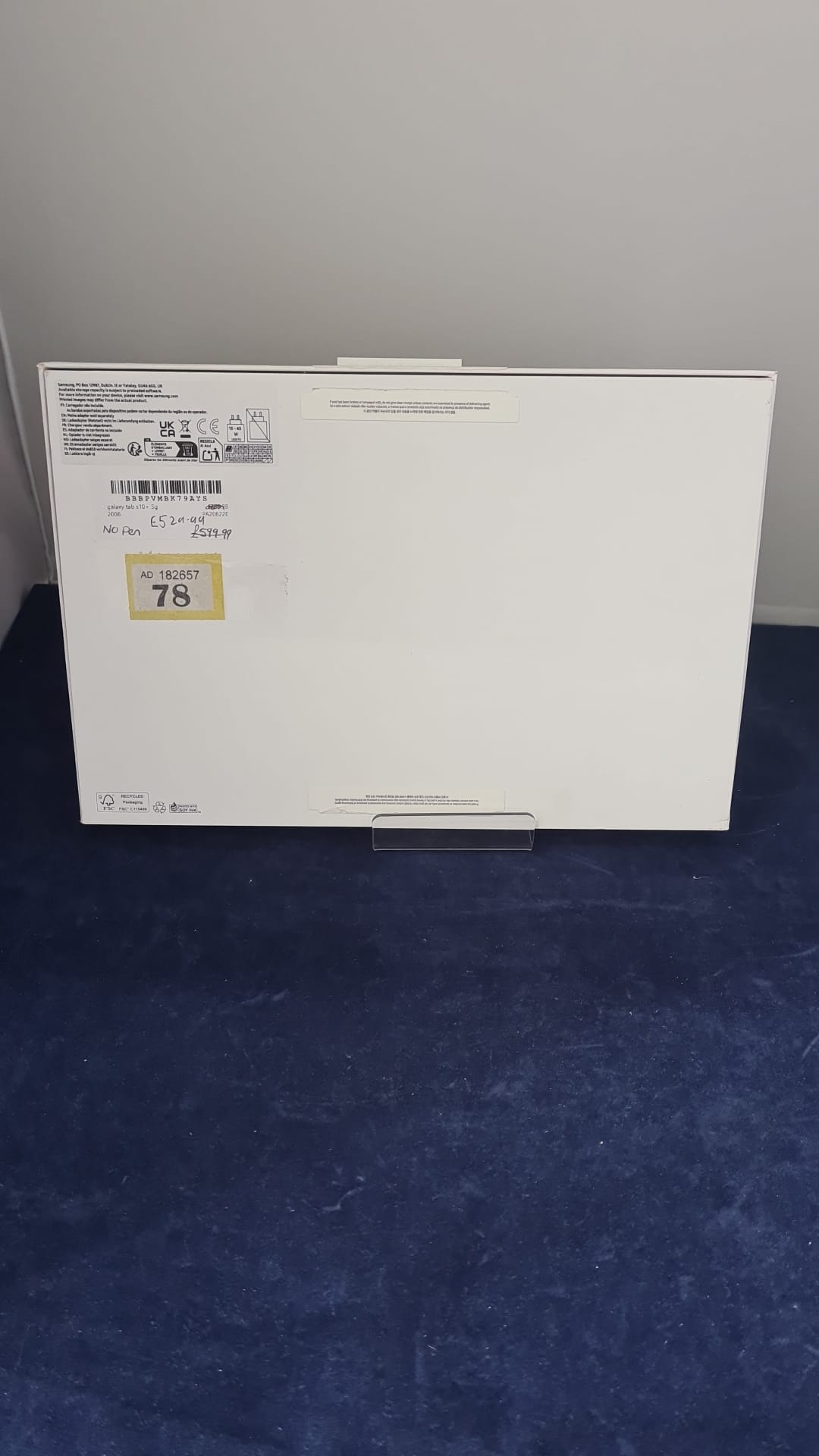 Samsung Galaxy Tab S10+  5G - 256 GB - Grey