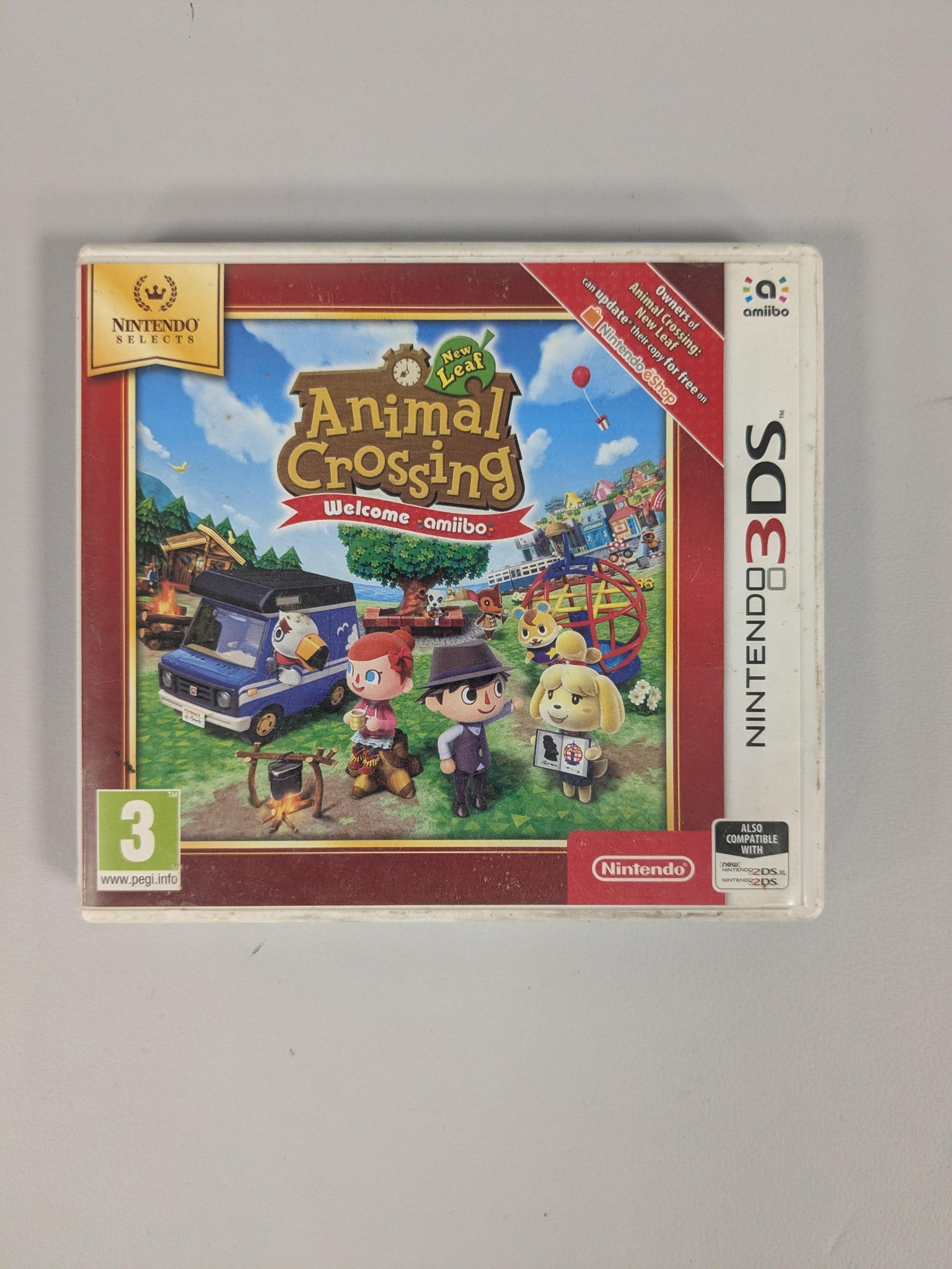 Animal Crossing New Leaf: Welcome Amiibo - 3DS Selects