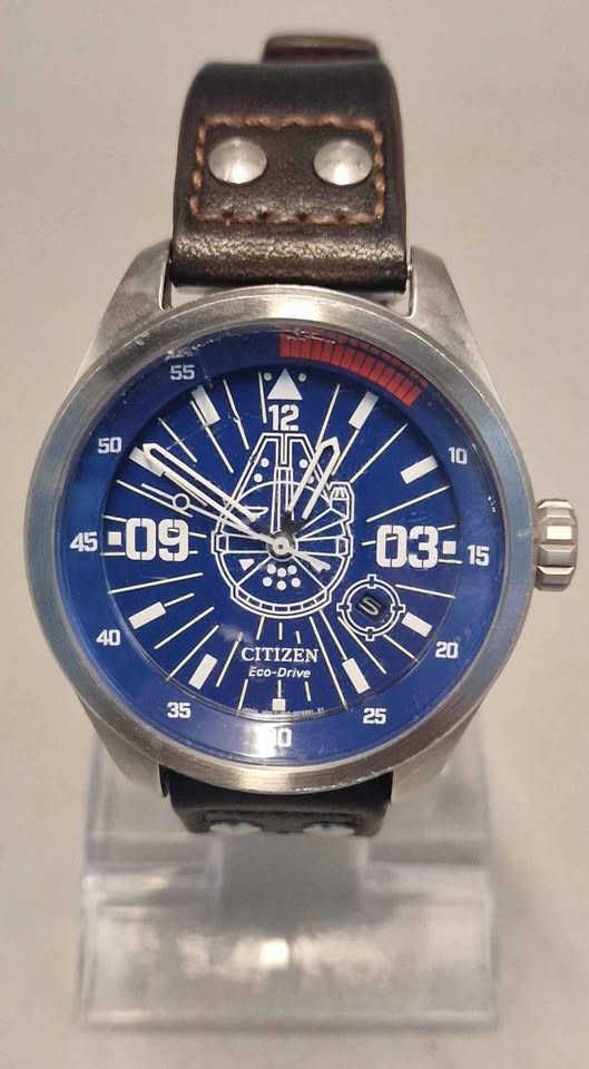 CITIZEN Eco-Drive Star Wars Han Solo "Sometimes I even Amaze Myself" AW5009-03W