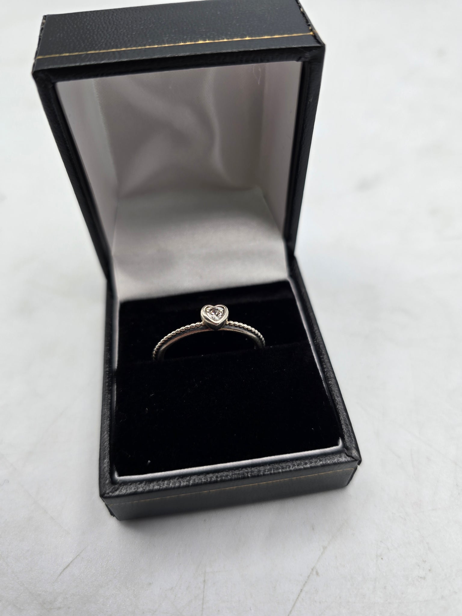 pandora heart ring size N