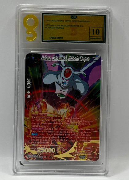 Dragon Ball Super Card Game, Anilaza, Universe 3's Ultimate Weapon GEM MINT - Chesterfield