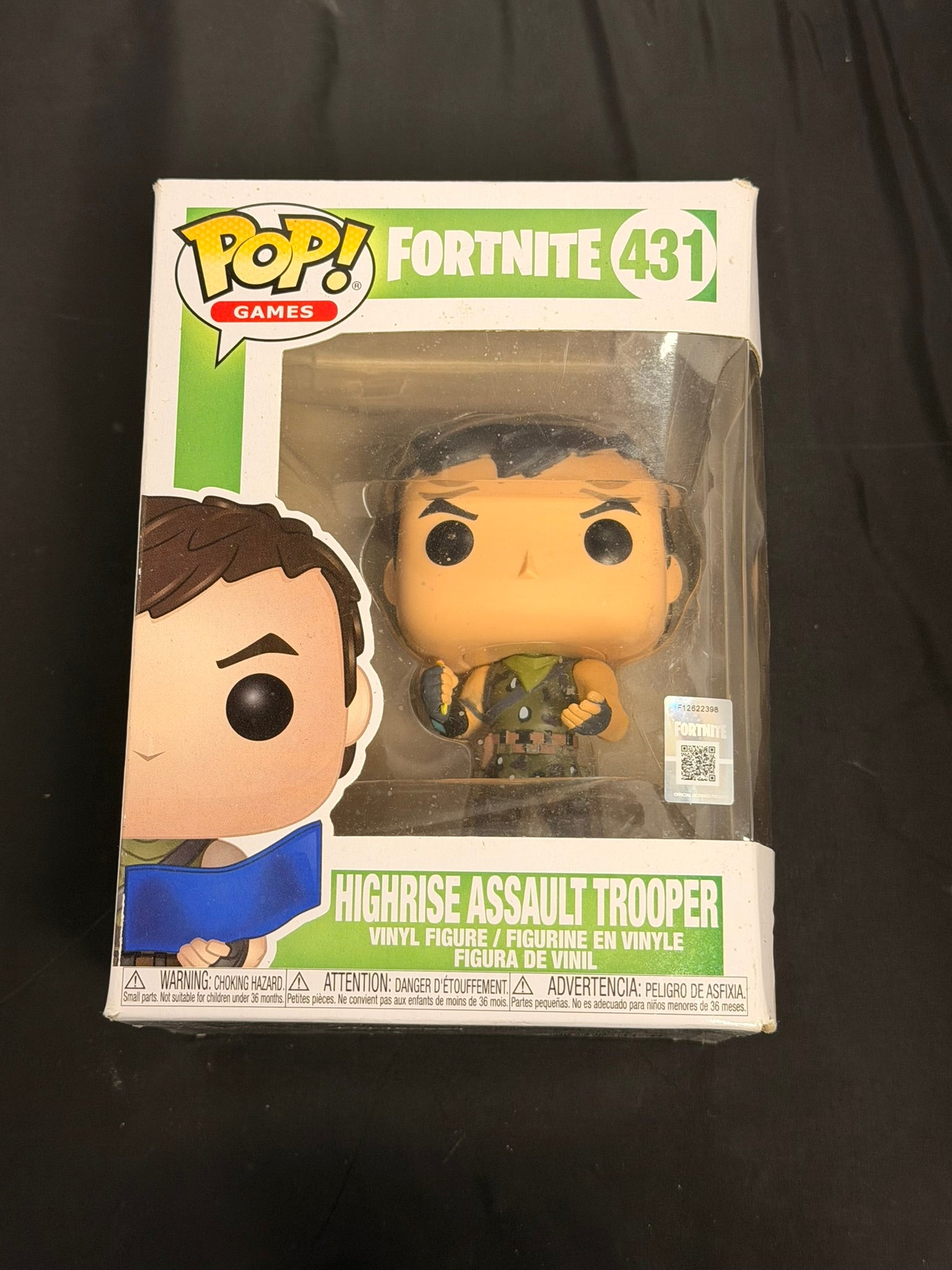 funko pop fortnite 431 highrise assault trooper