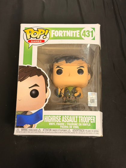 funko pop fortnite 431 highrise assault trooper