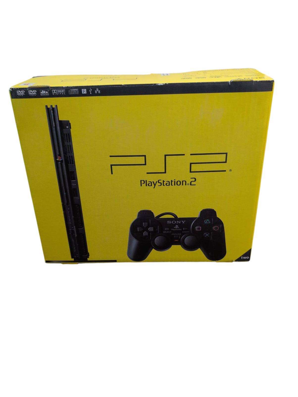 PlayStation 2 Slimline Console Boxed - 2 Controllers