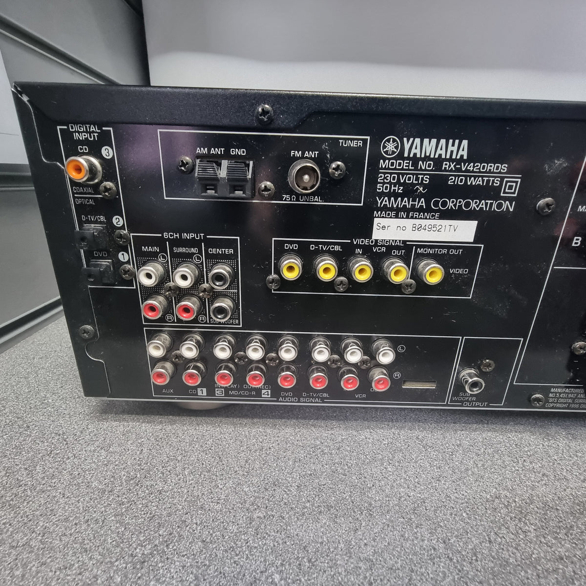 Yamaha RX-V420RDS Natural Sound Receiver | Cash Generator