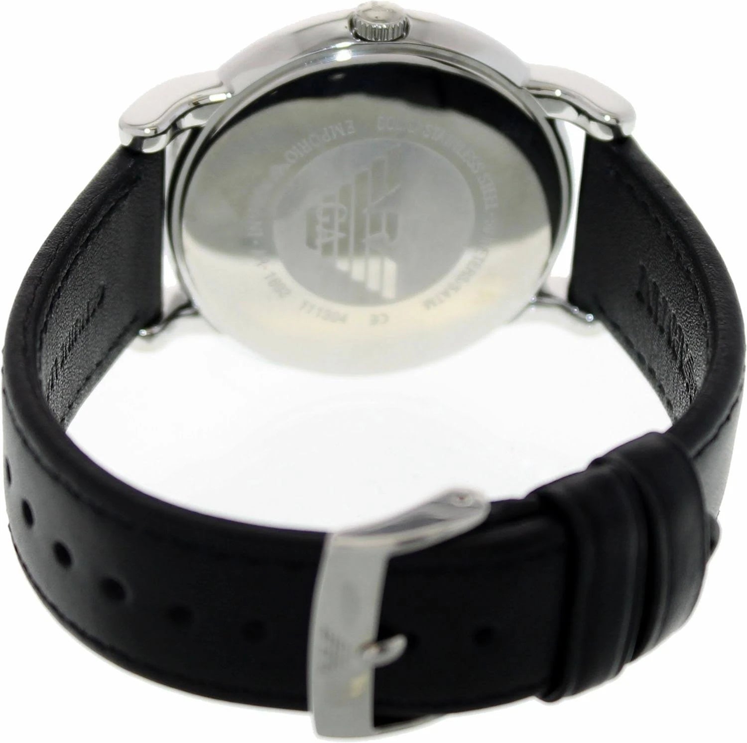Emporio Armani Watch Luigi Mens - Black