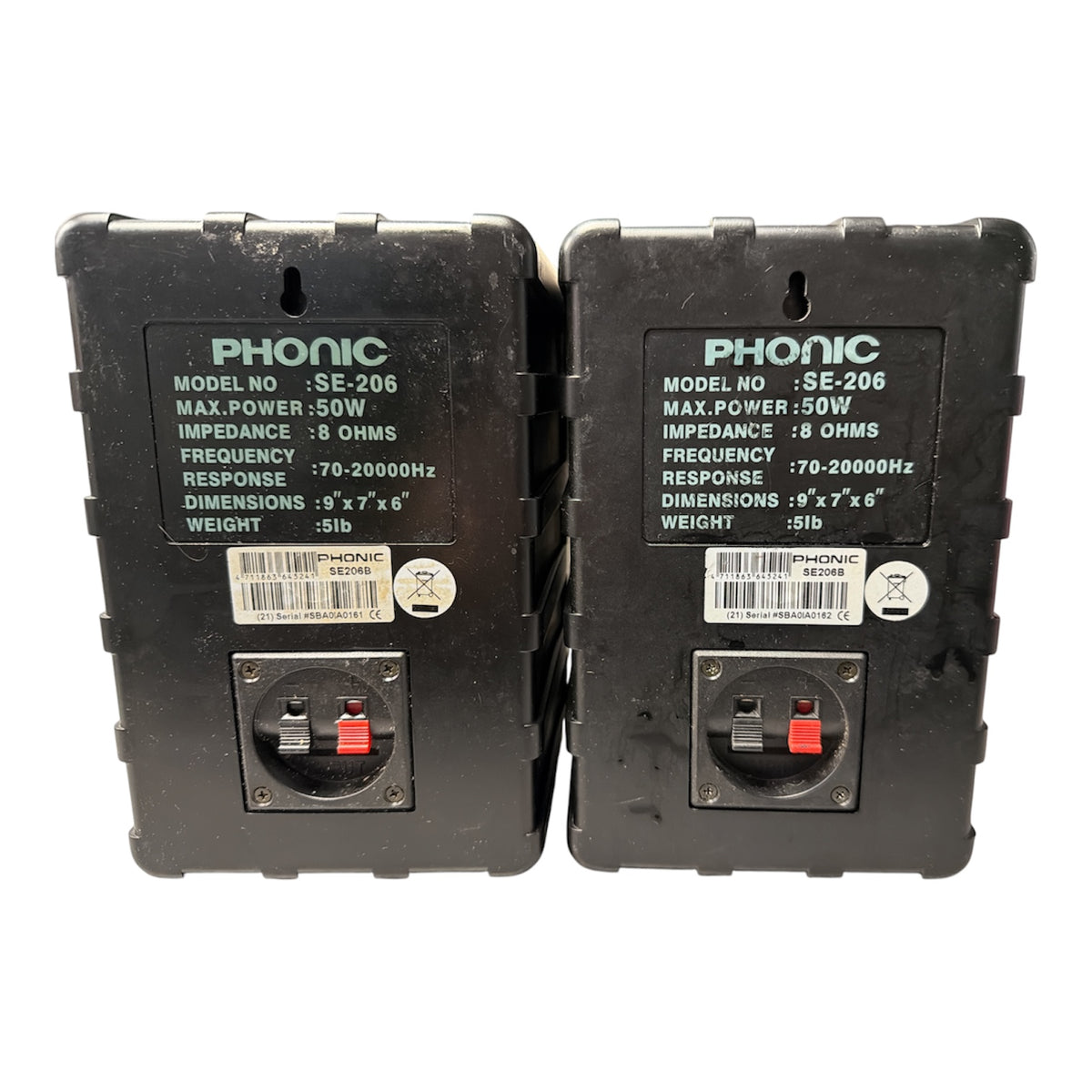 Phonic SE-206 HI-FI Speaker Pair *Collection Only* | Cash Generator