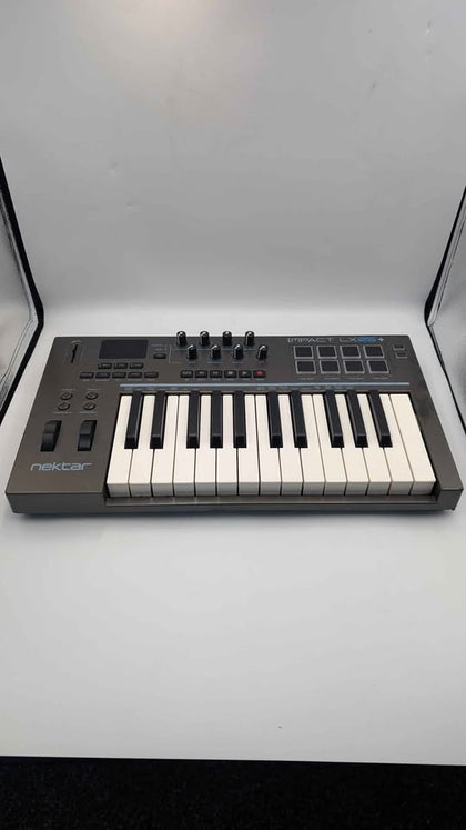 Nektar Impact LX25+ USB MIDI Keyboard Controller - Unboxed With USB Lead