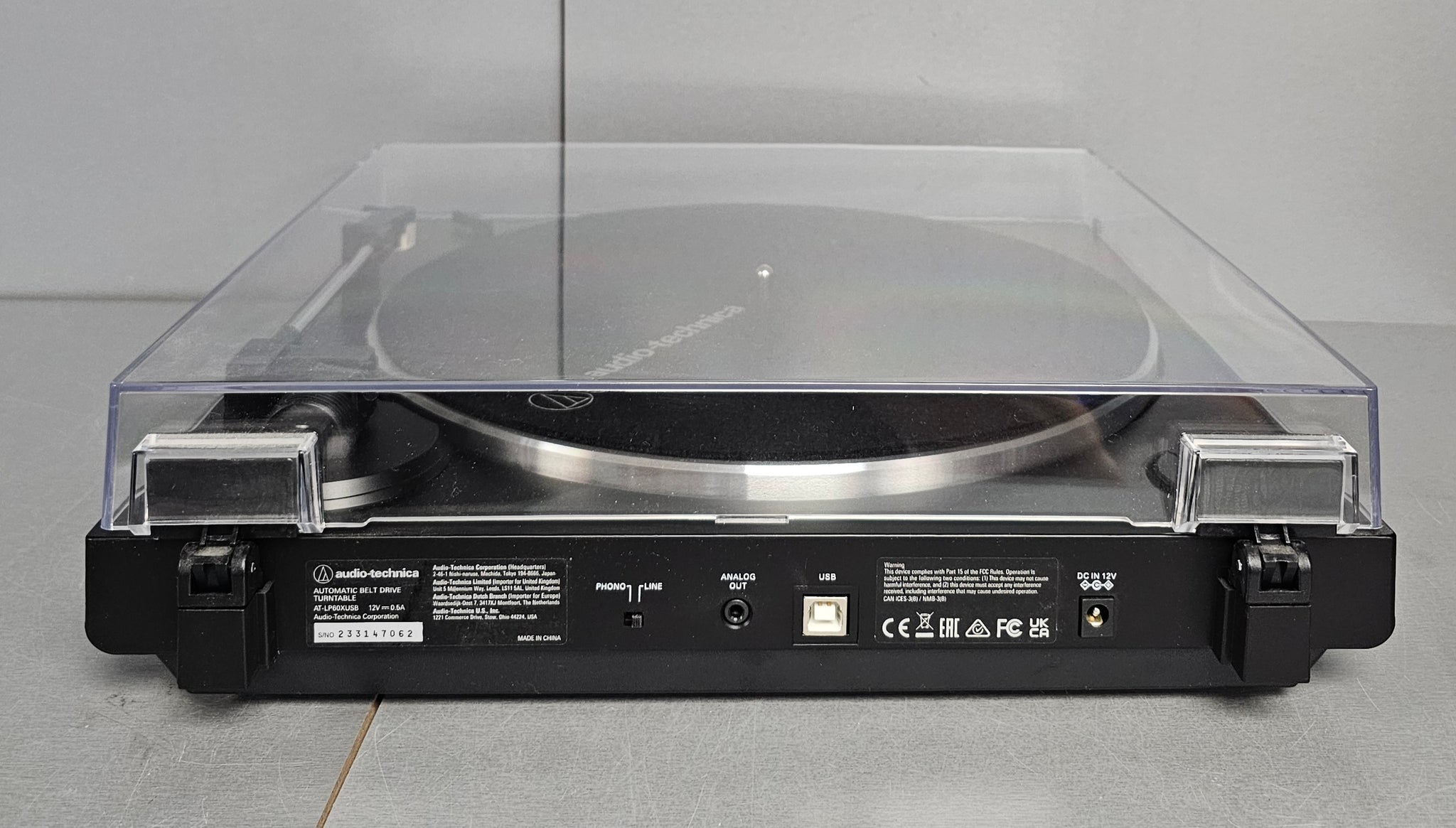 Audio-Technica AT-LP60XUSB Fully Automatic Turntable