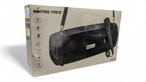 Panther Force (PF261) Bluetooth Speaker with Arm Strap & Microphone *BOXED* *COLLECTION ONLY*