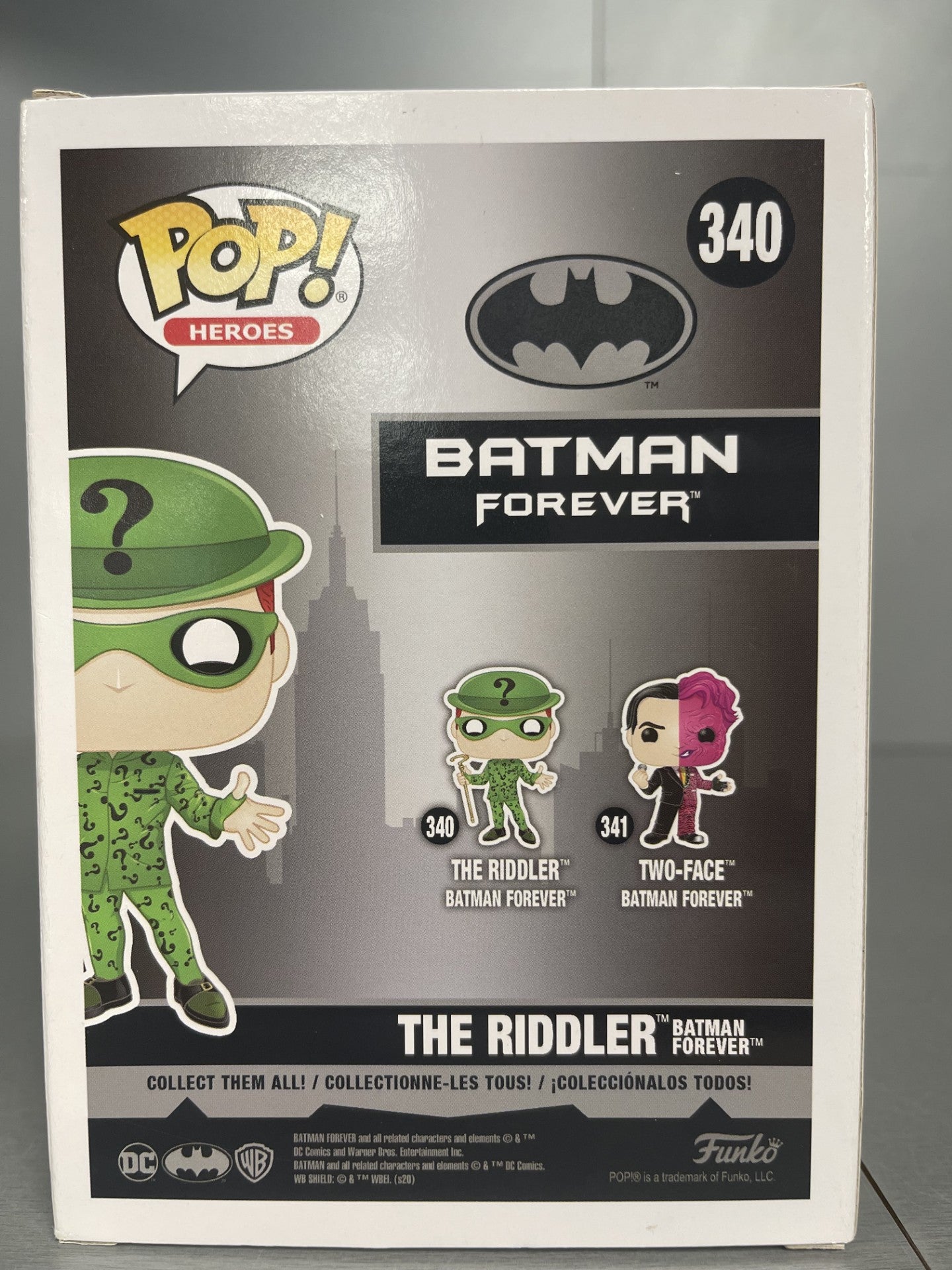 Batman Forever Riddler Pop! Vinyl **COLLECTION ONLY**
