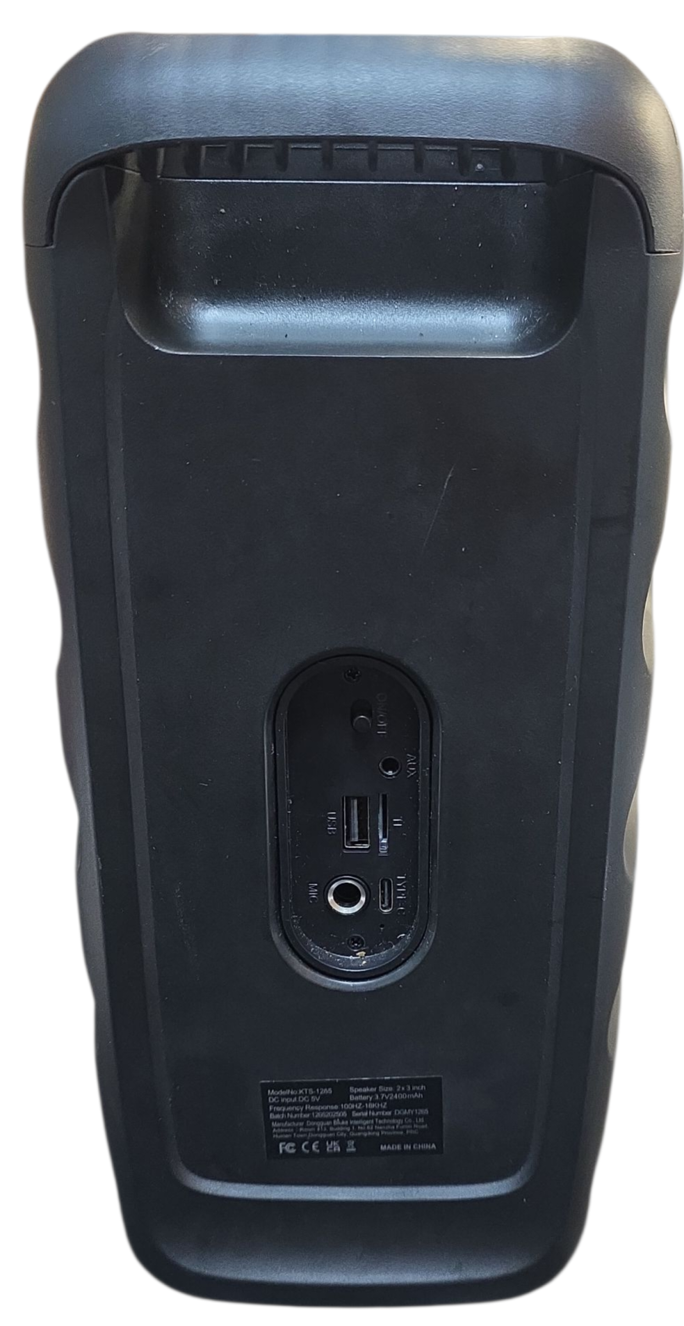 Kinglucky KTS-1265 wireless subwoofer speaker home party speaker portable outdoor sports surround