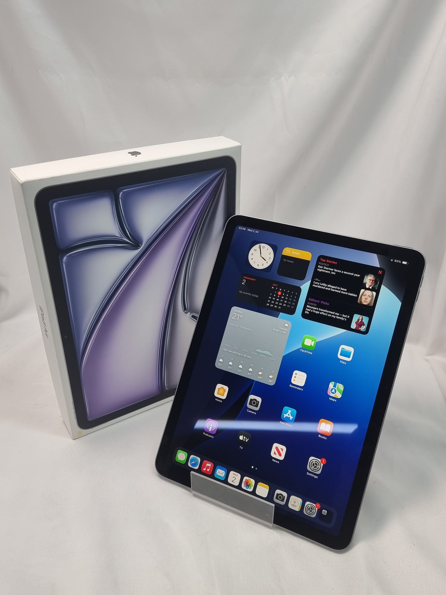 ***BRAND NEW*** Apple iPad Air 11" M3 (2025) wi-fi 128GB tablet, boxed, silver