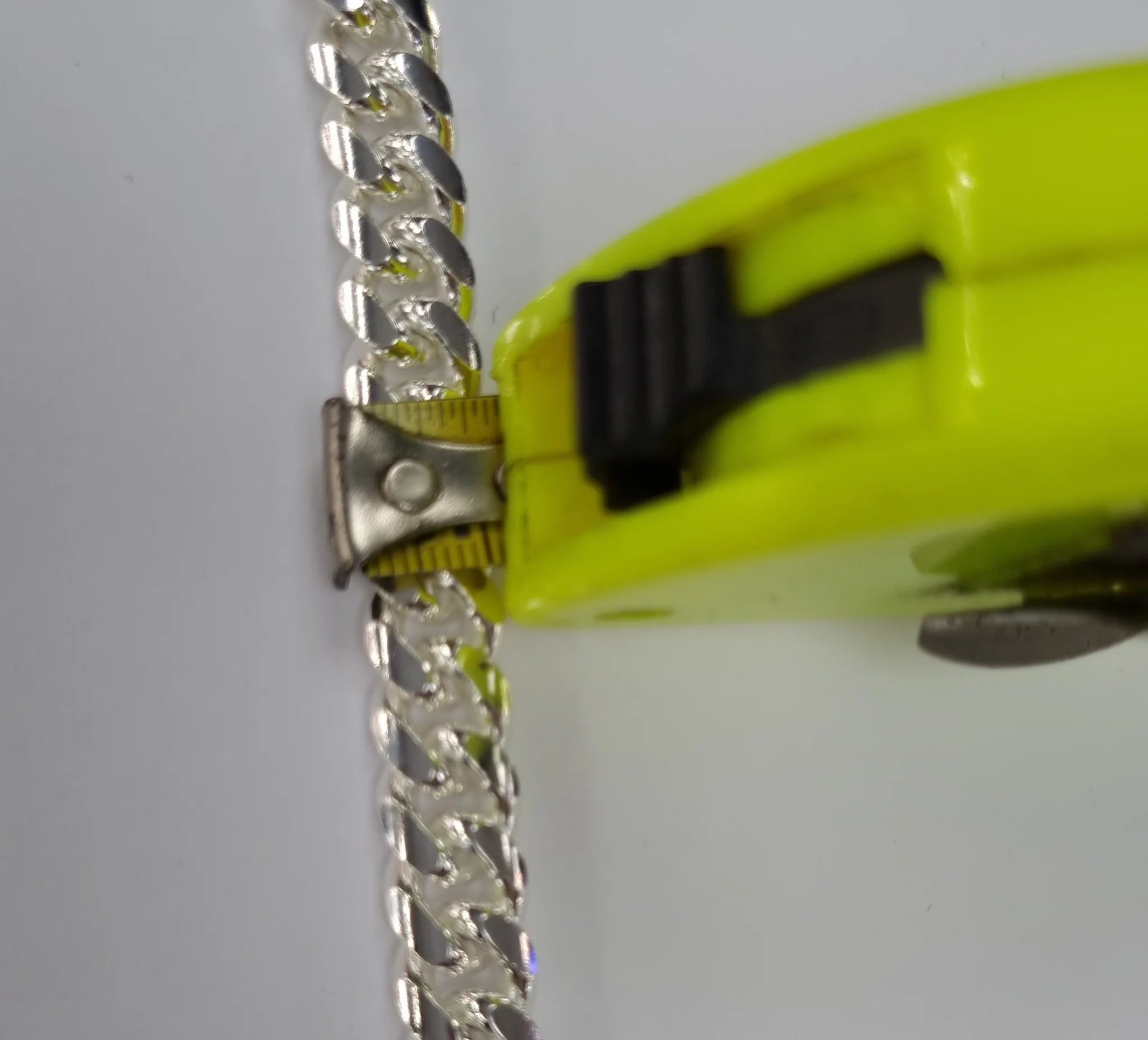 Silver Curb Bracelet 8.5" Brand New